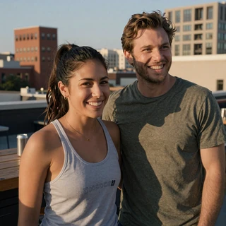 Sarah, critical care nurse and Dr. Daniel, pulmonologist - Doctor Singles Network couple