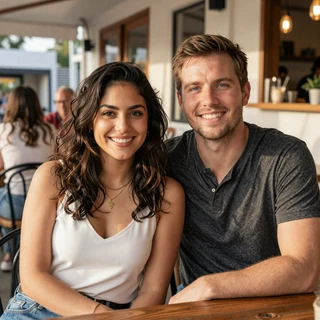 Lauren, travel nurse and Dr. Anthony, psychiatrist - Doctor Singles Network long-distance couple
