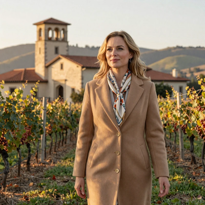 Plastic surgeon visiting a Napa Valley vineyard during a weekend escape